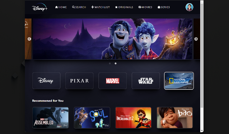 Disneyplus-Clone(React)